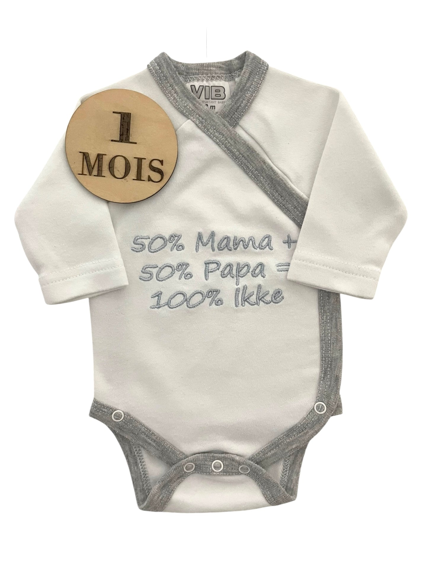 Body blanc et gris, VIB