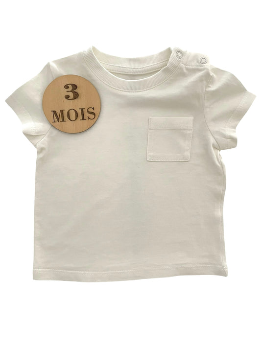 Tee-shirt écru, Kiabi