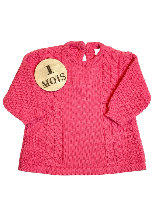 Robe en mailles, rose