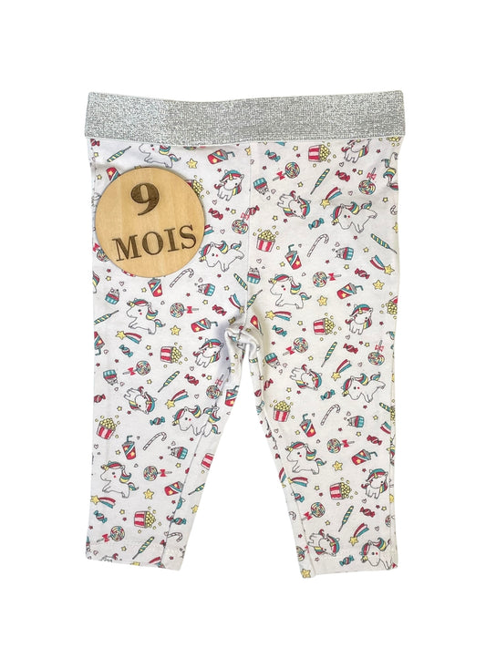 Legging licorne, ceinture brillante, Tissaïa