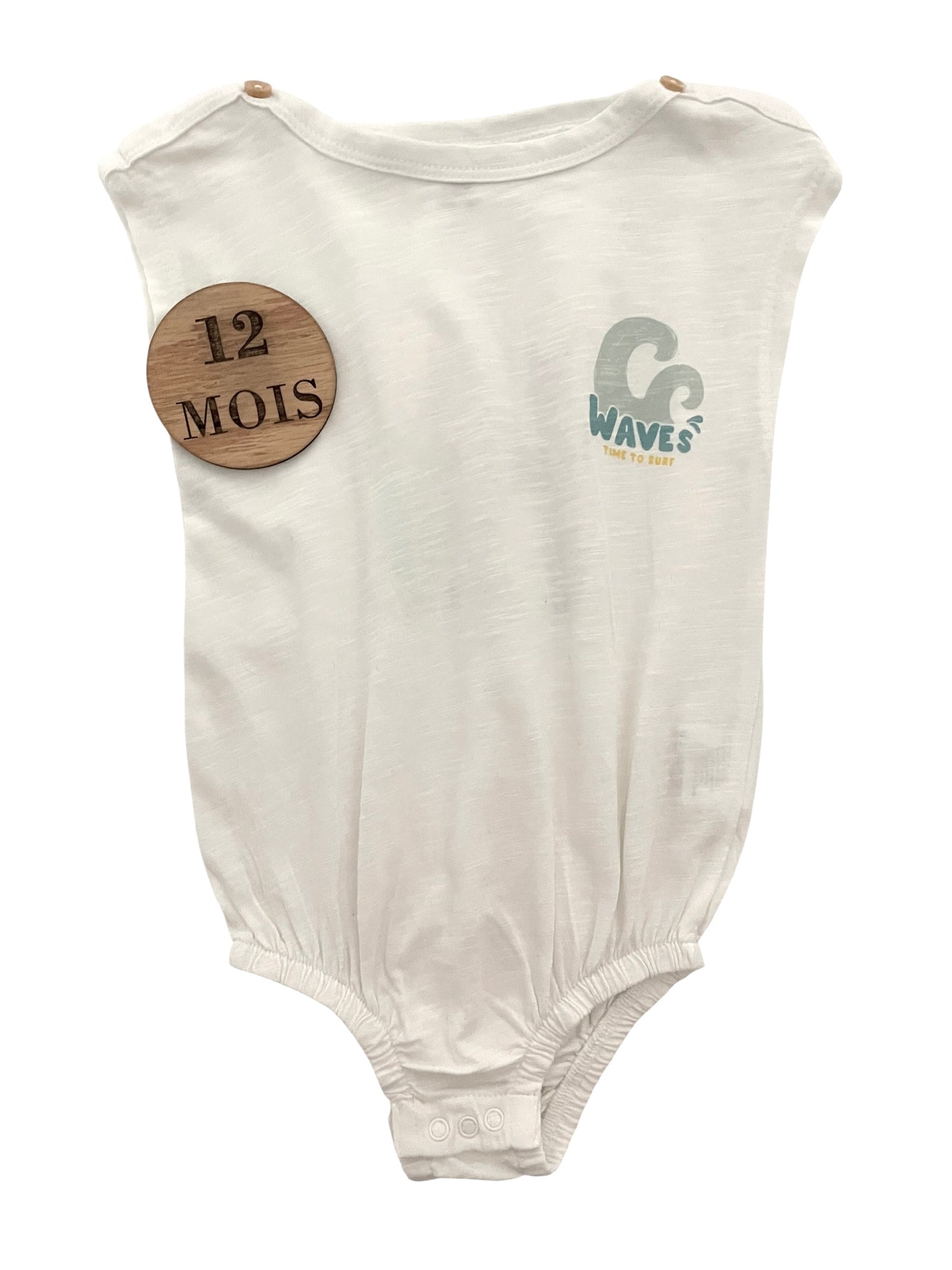 Débardeur-body, léger, Kiabi