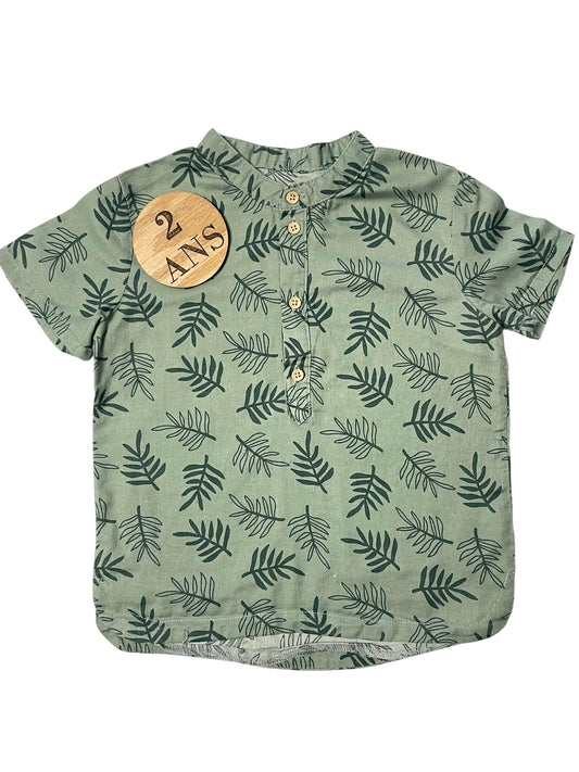 Chemise verte, Kiabi