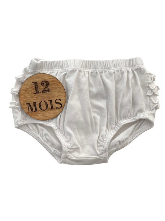 Bloomer blanc, froufrous, Orchestra