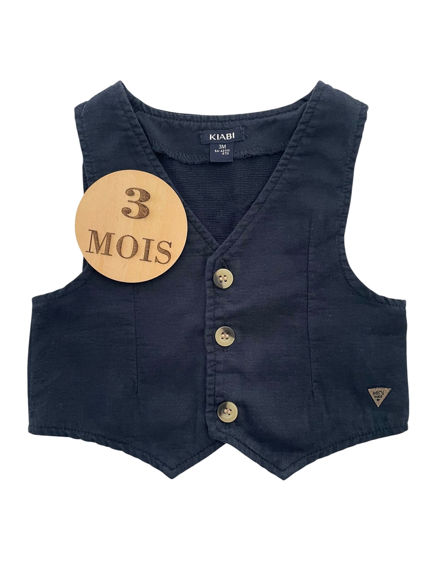 Gilet sans manche, bleu-marine, Kiabi