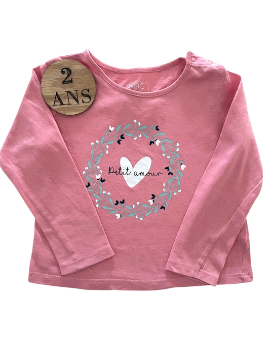 Tee-shirt rose, boîte à malices