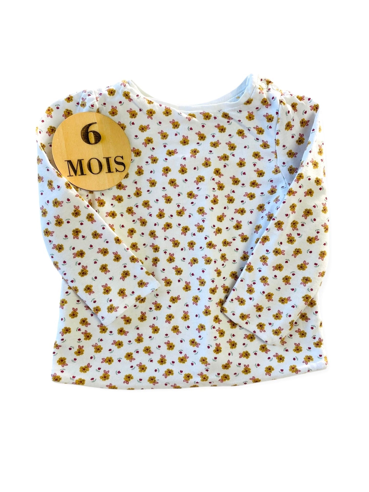 Box 6 pièces, mi-saison, 6 mois (écru/ moutarde/ vert)