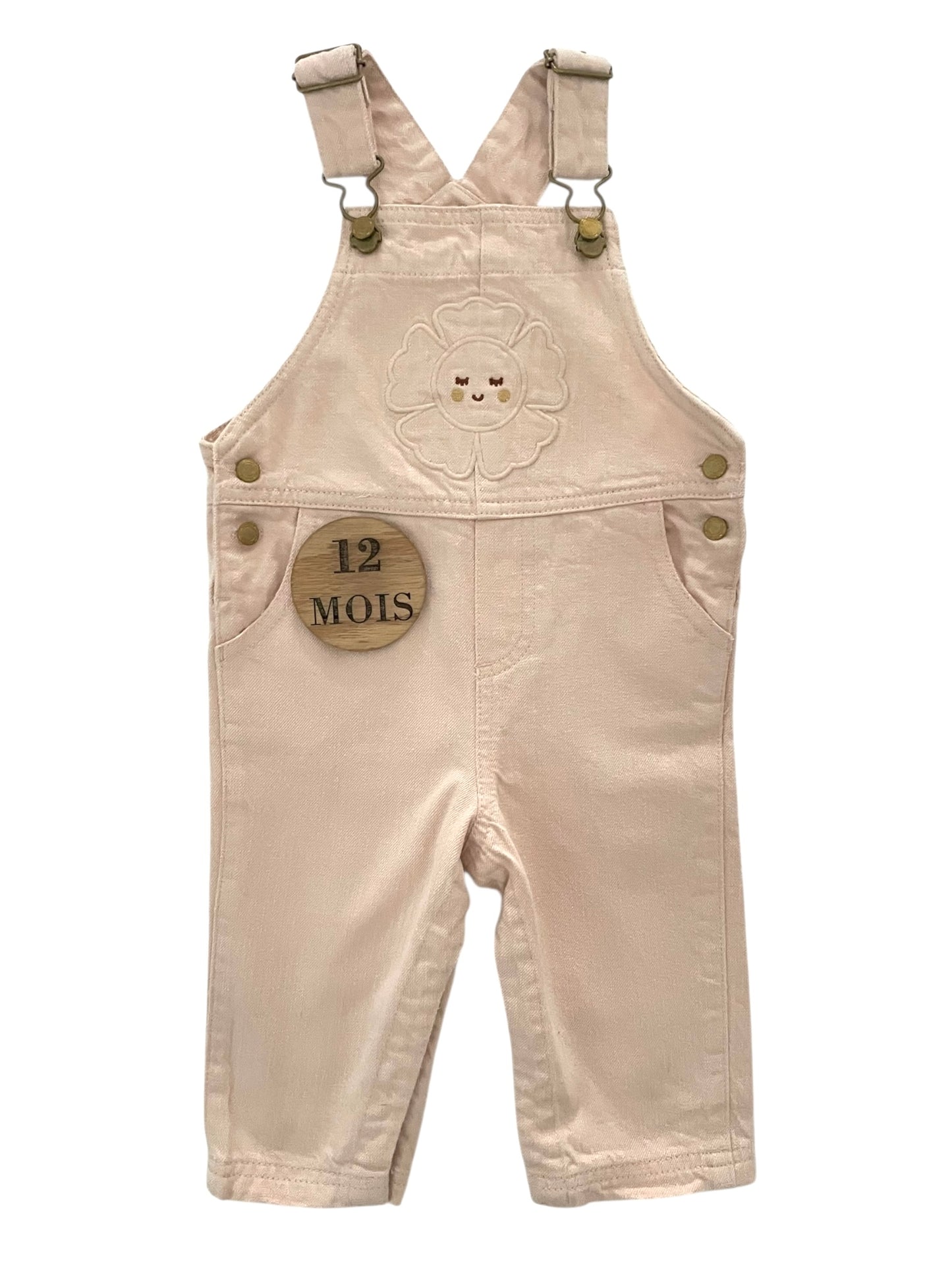 Salopette en jean, beige, Sergent Major