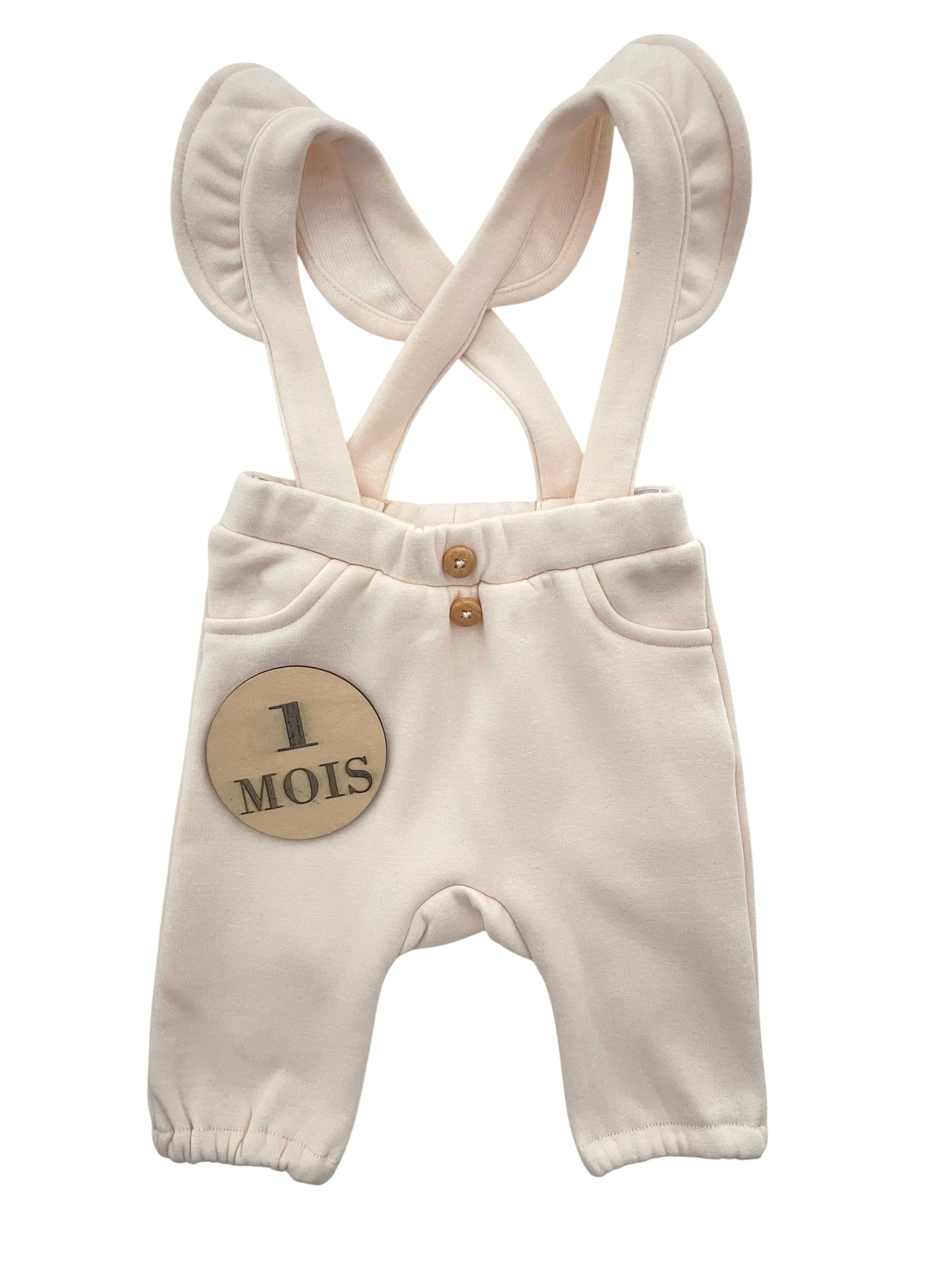 Pantalon à bretelles, doublé polaire, TAO