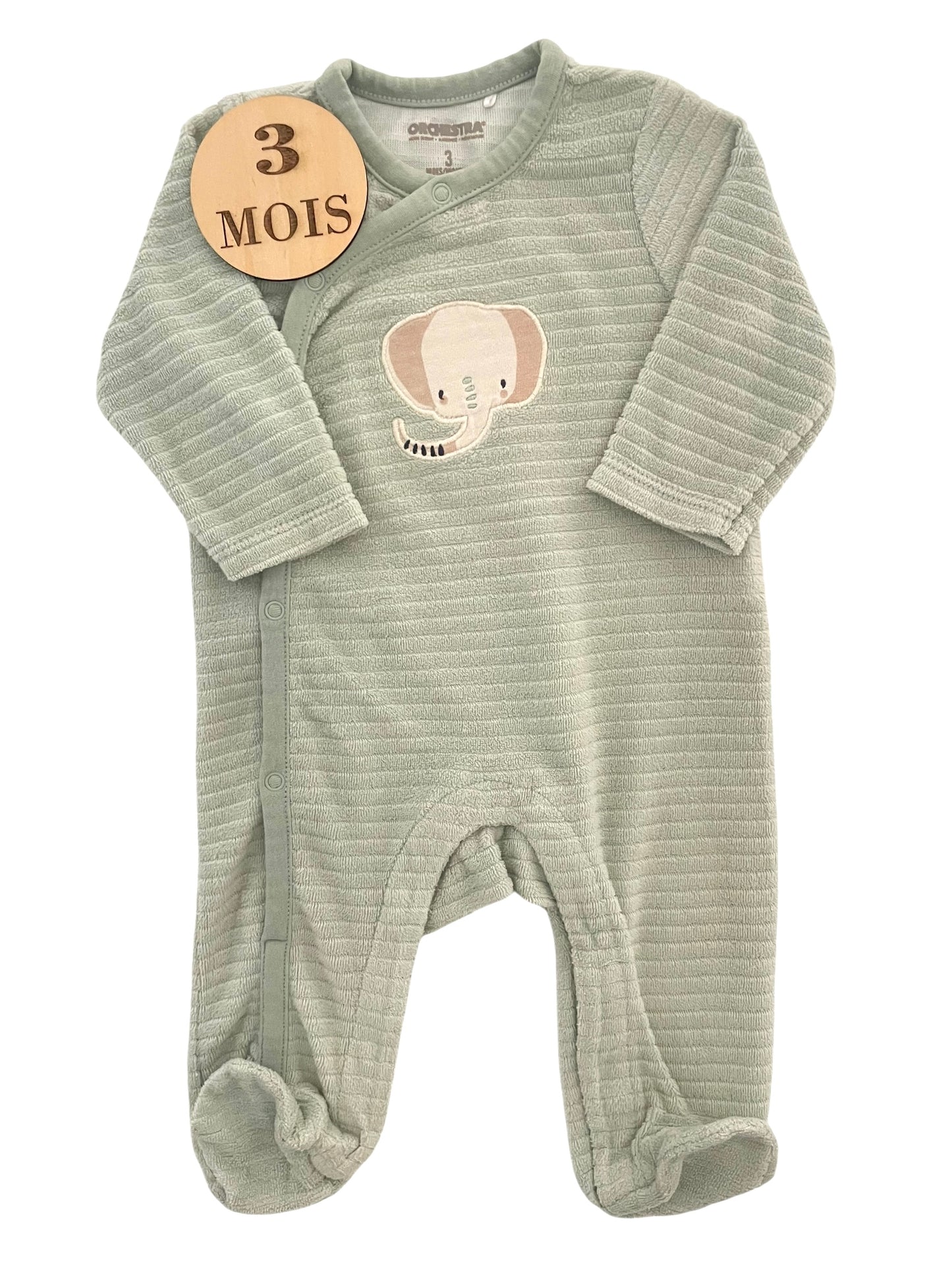 Pyjama velours vert d’eau, Orchestra