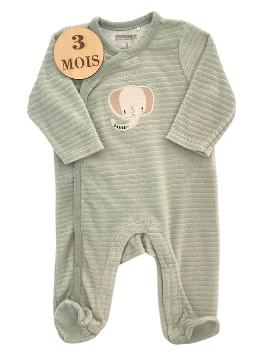 Pyjama velours vert d’eau, Orchestra