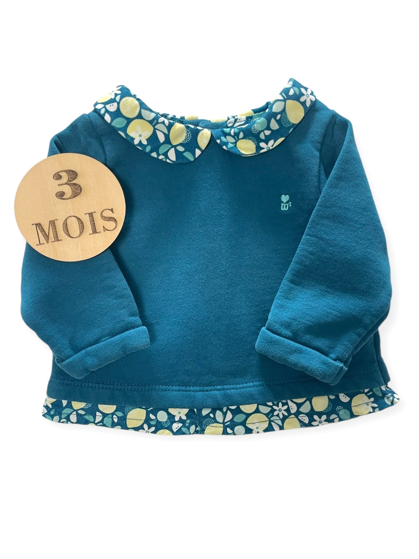 Pull bleu-vert, Obaïbi