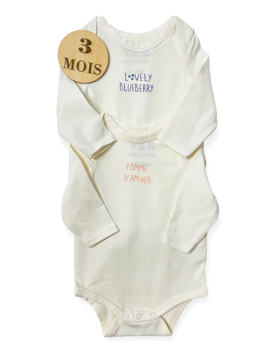 Lot 2 bodies, écrus, TAO