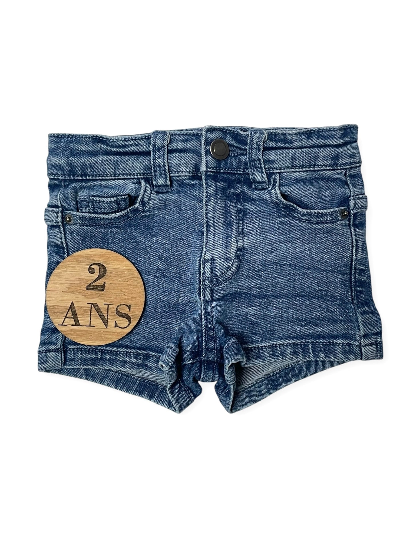 Short en jean, Little cigogne