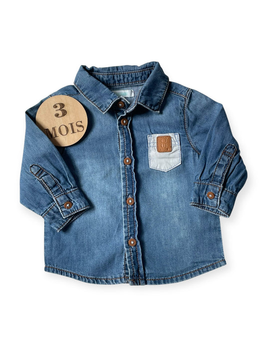 Chemise couleur jean, Obaibi