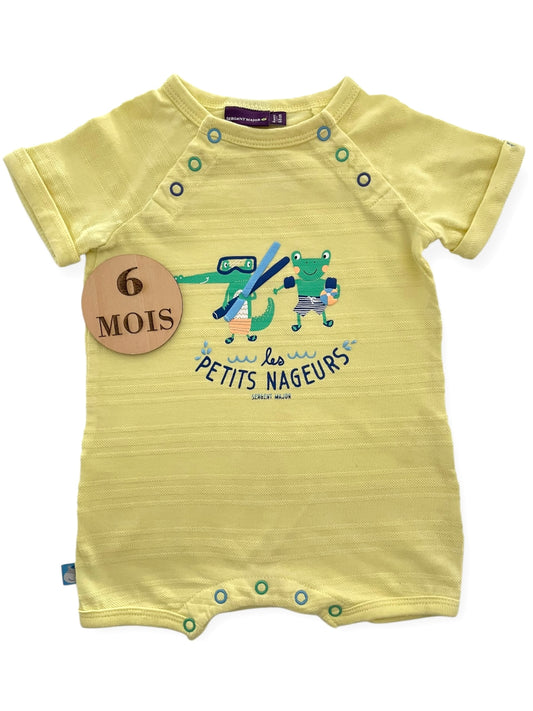 Combishort jaune, Sergent Major