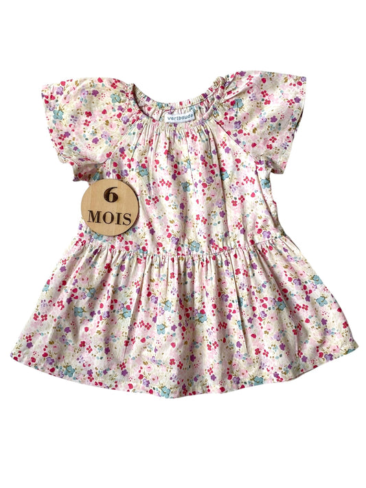 Robe fleurie, Vertbaudet