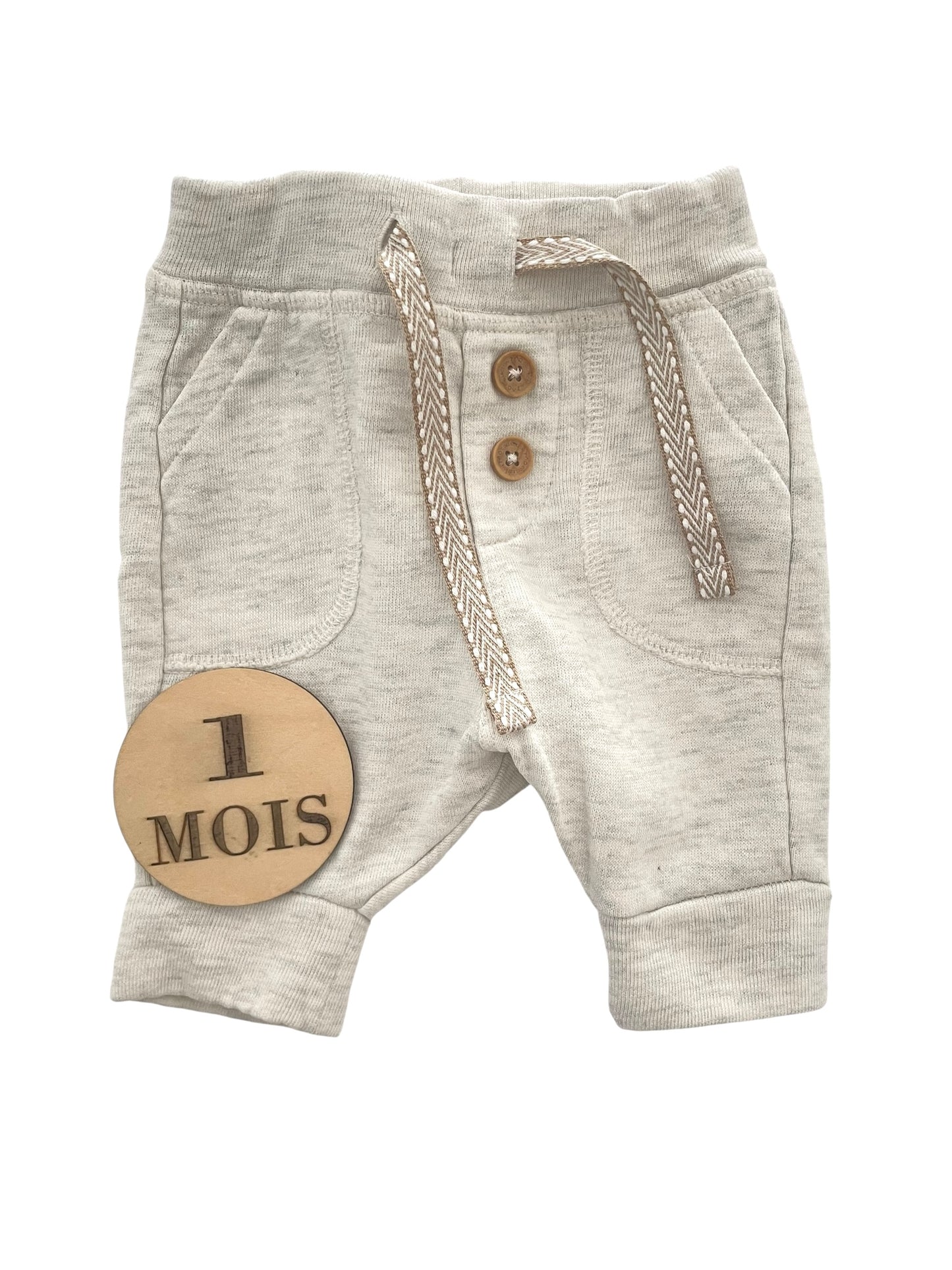 Jogging gris clair, TAO