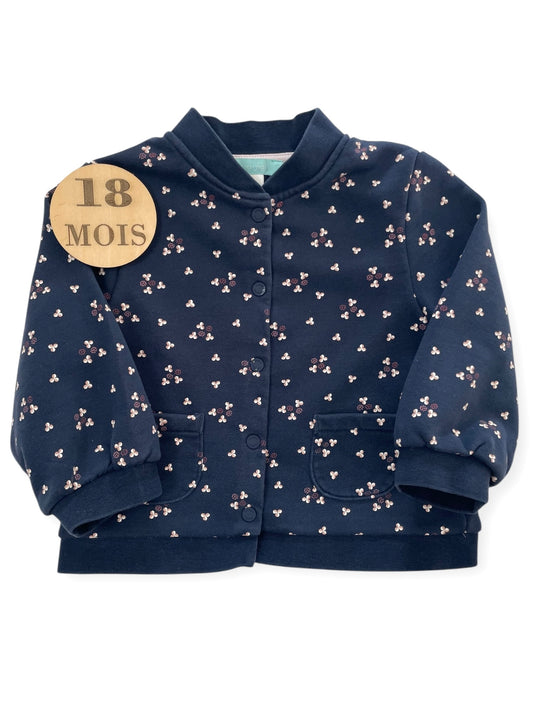 Gilet, bleu-marine, Obaïbi