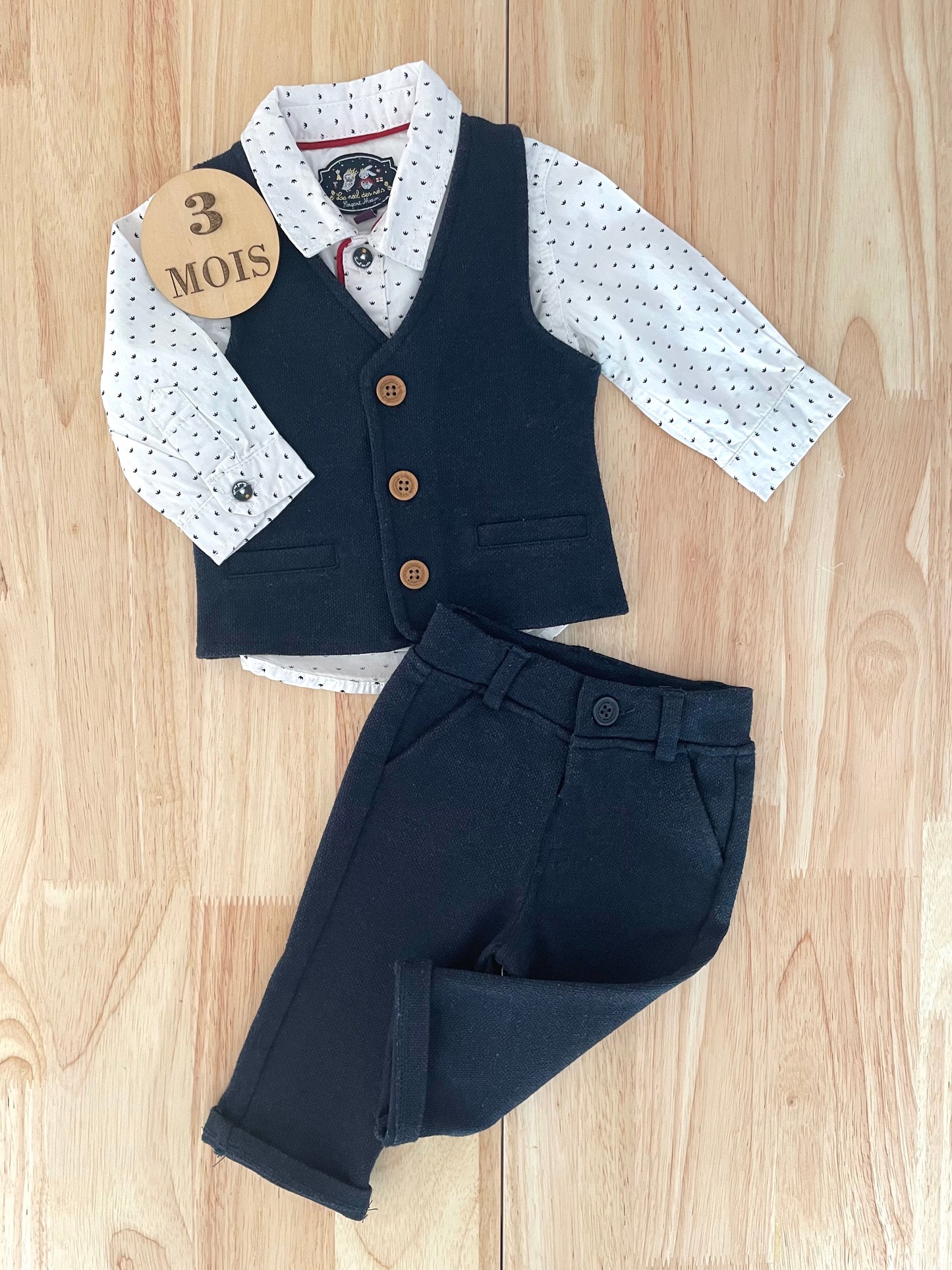 Ensemble habillé, costume et chemise