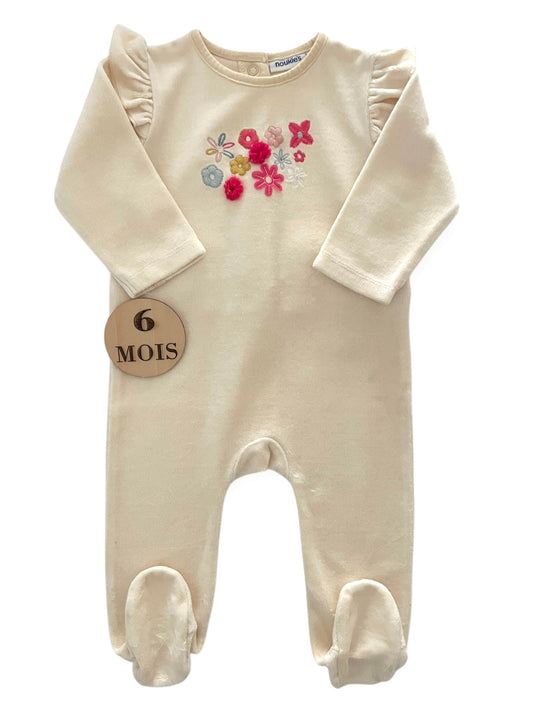 Pyjama velours jaune pâle, Noukie’s