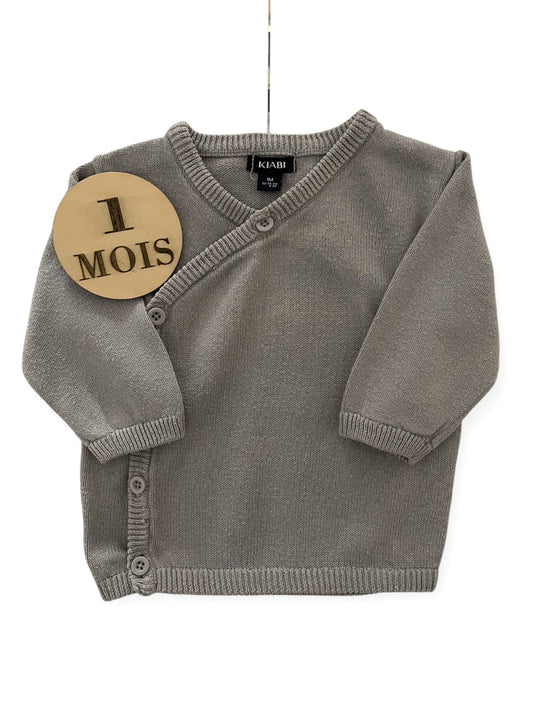 Brassière fine, grise , Kiabi