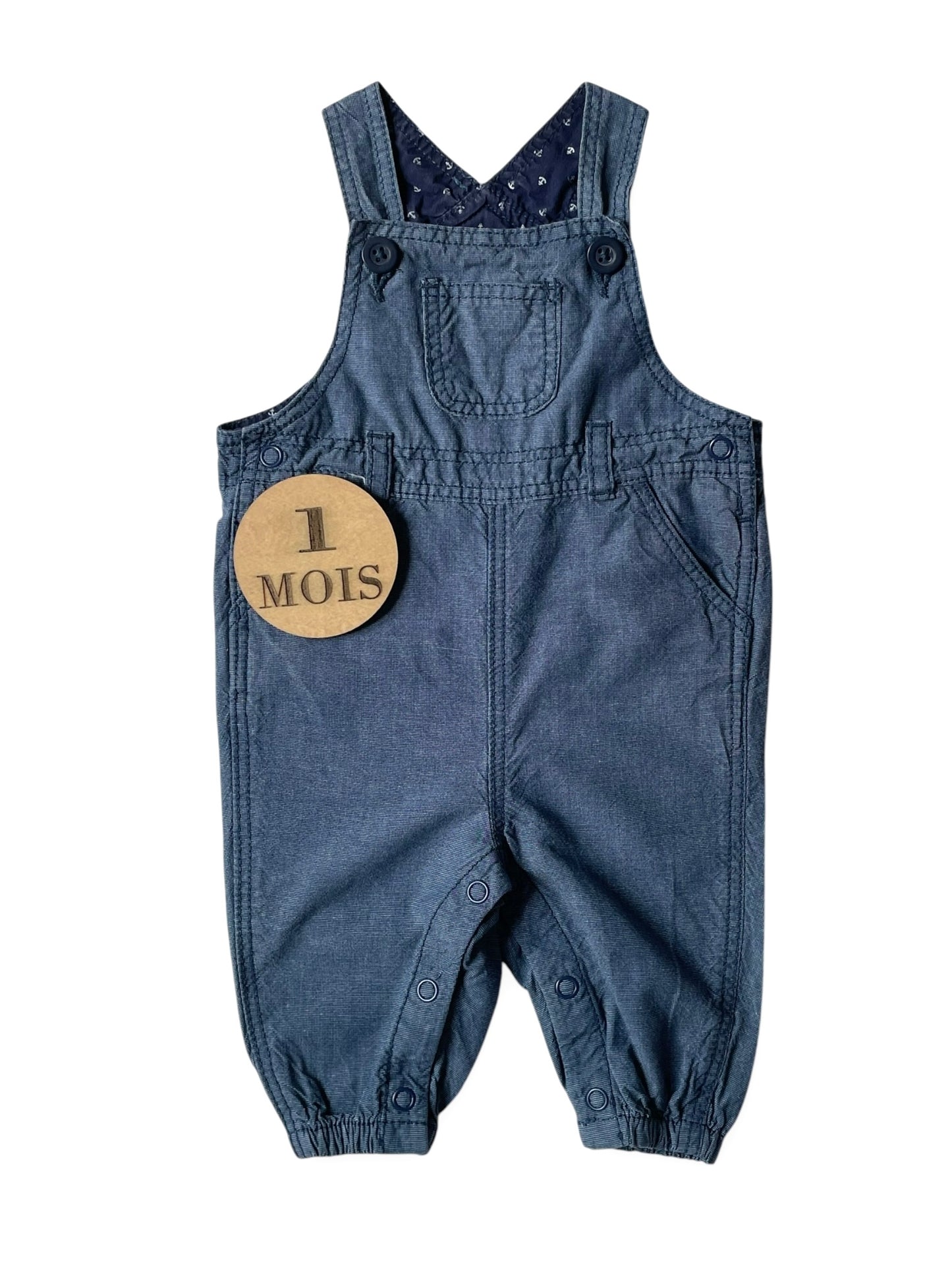 Salopette couleur jean, H&M