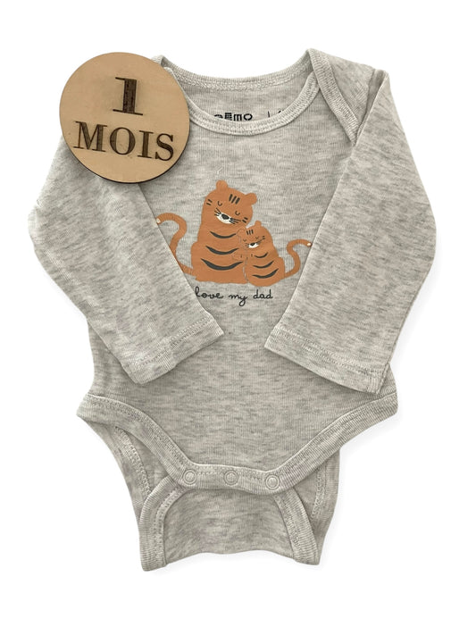 Body gris, chats, Gémo