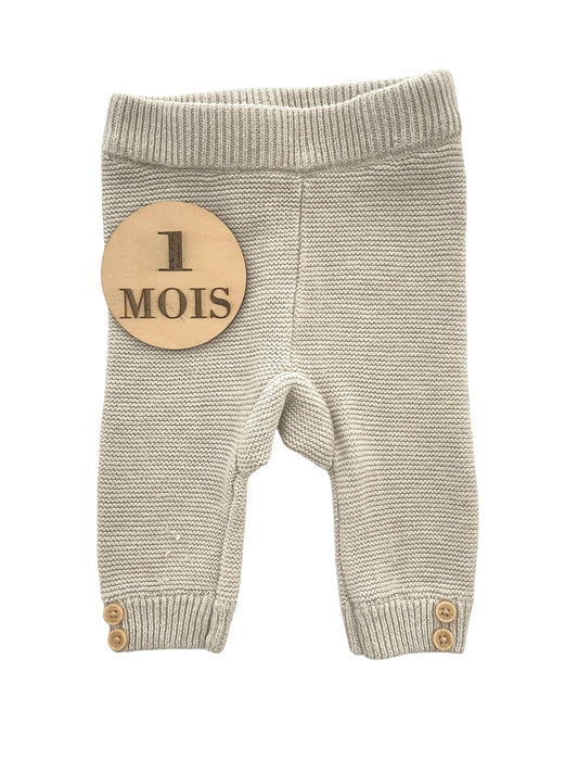 Legging épais en mailles, gris beige, Orchestra