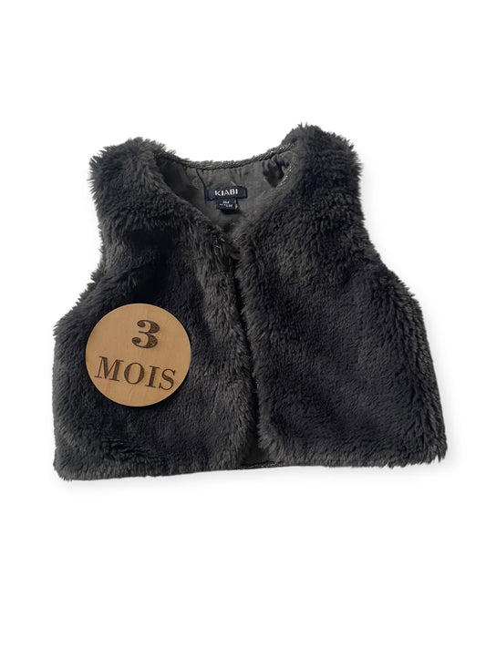 Gilet sans manche, gris foncé, Kiabi