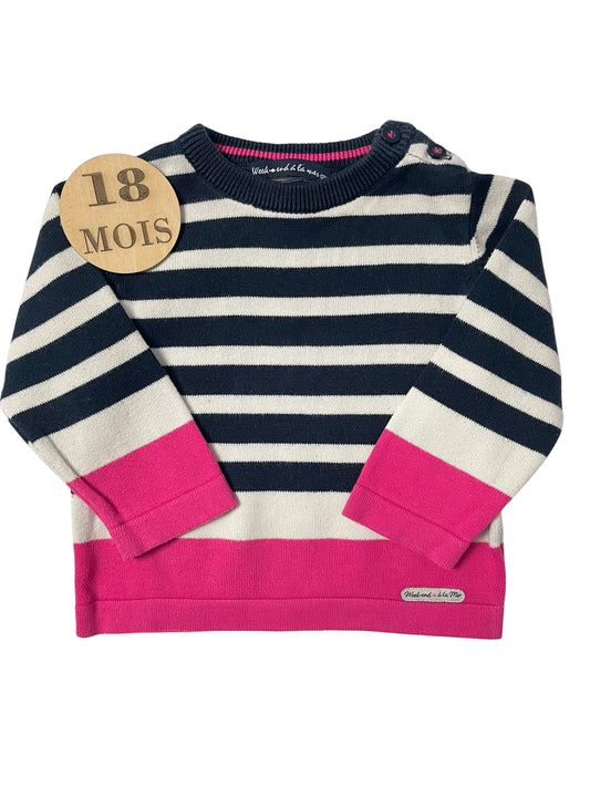 Pull rayé, Week-end à la mer