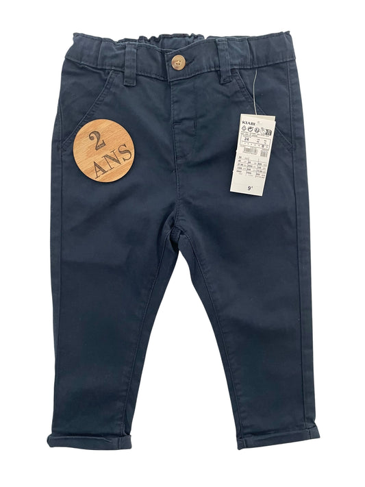 Chino bleu-marine, Kiabi