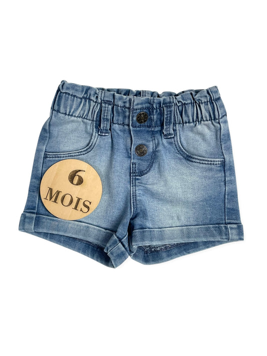 Short en jean, Gémo