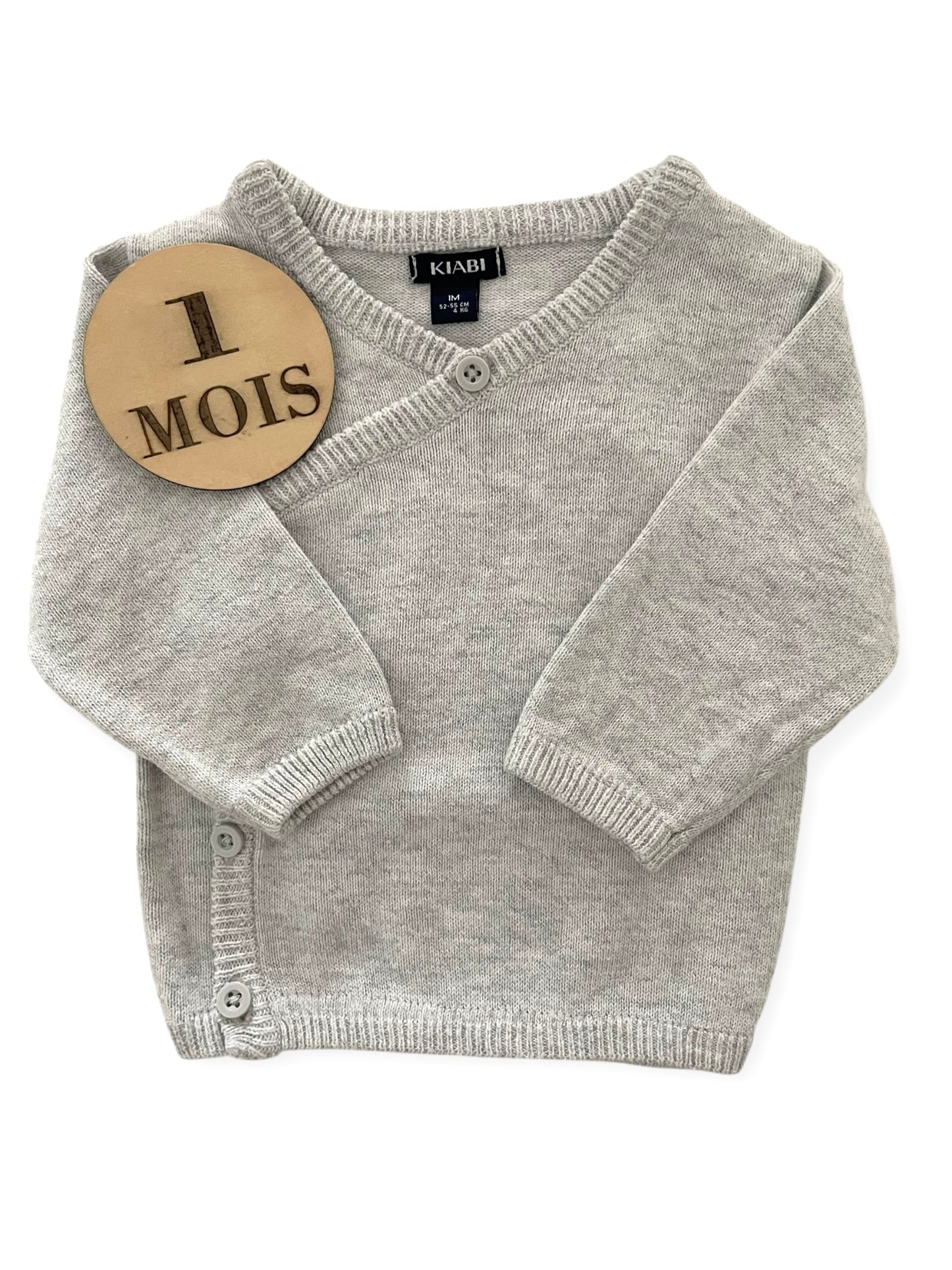 Brassière fine, gris-clair, Kiabi