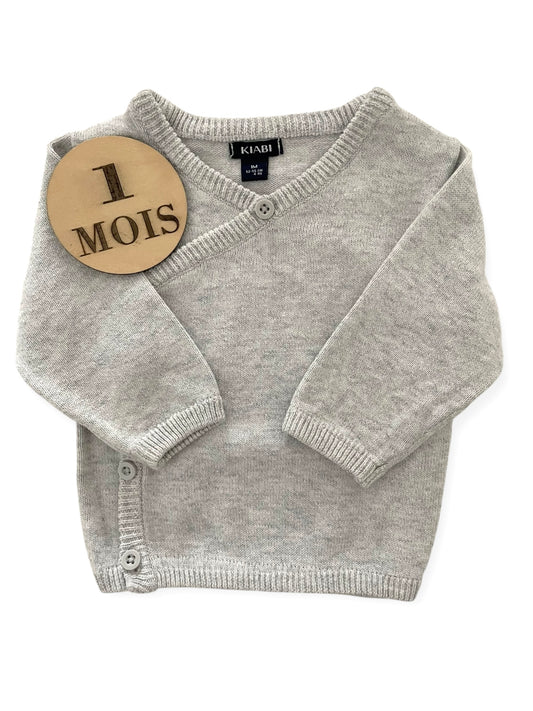 Brassière fine, gris-clair, Kiabi