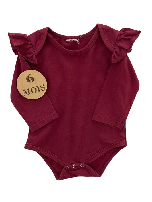 Body / tee-shirt bordeaux