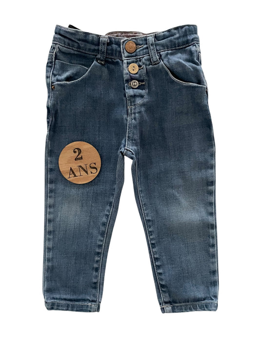 Jean bleu, Zara