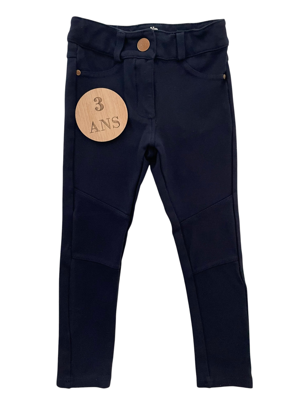 Pantalon stretch, bleu-marine, Orchestra