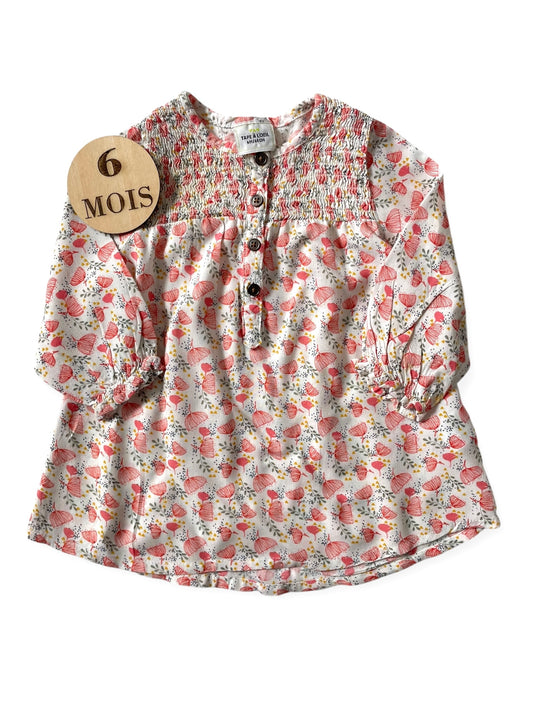 Robe fleurie rose, TAO
