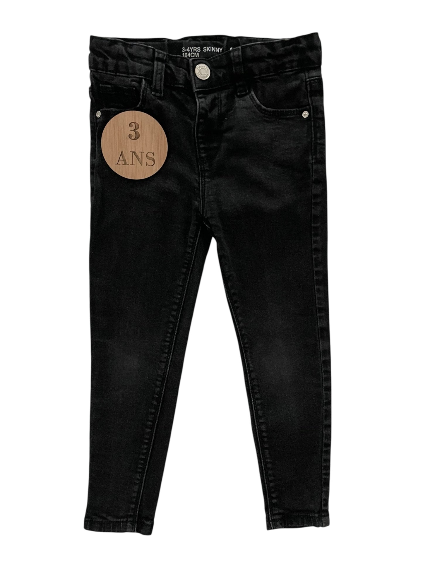 Jean slim gris foncé