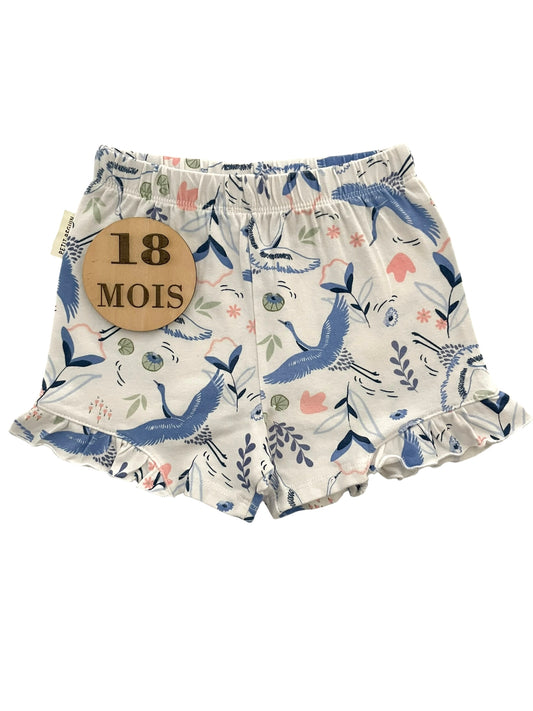 Short motifs cigognes, Petit Béguin