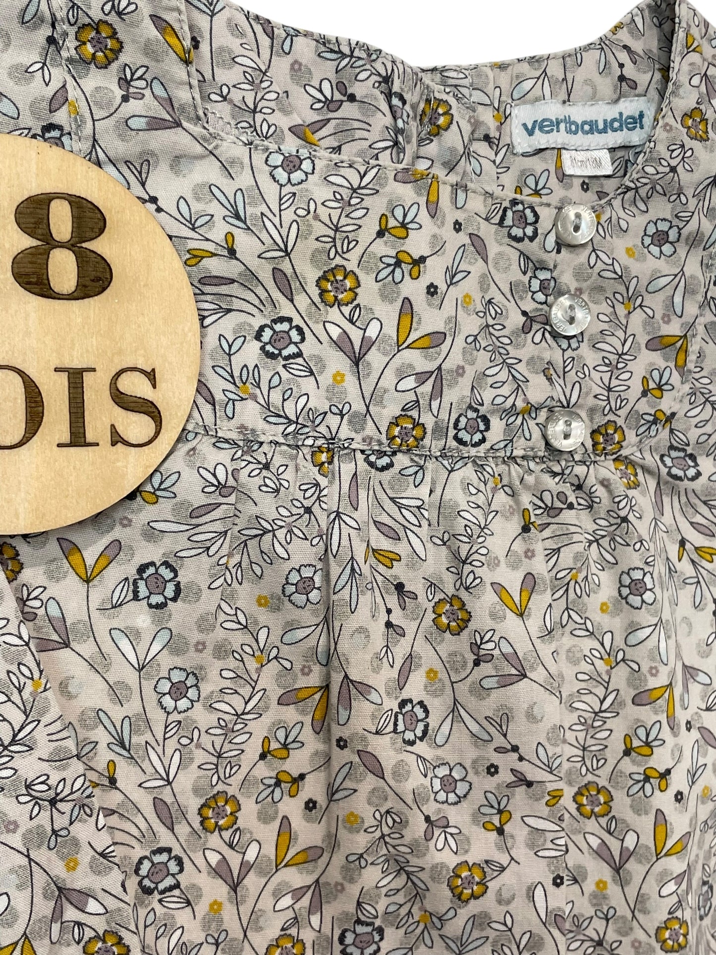 Blouse fleurie, Vertbaudet