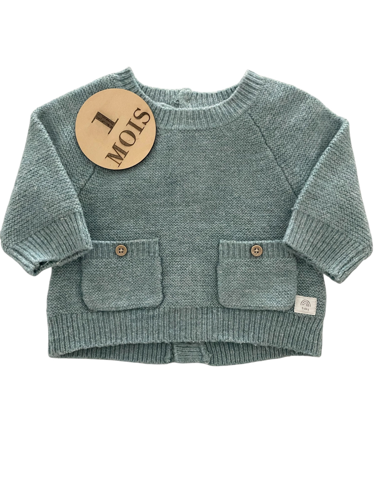 Pull bleu-gris la redoute