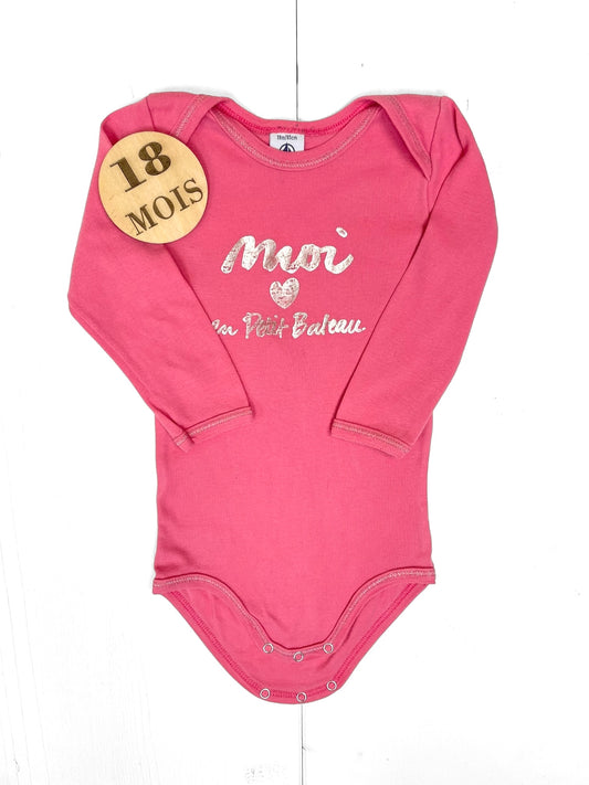 Body rose, Petit Bateau