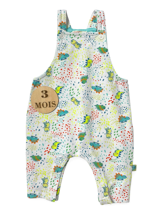 Salopette blanche, dinos, DPAM