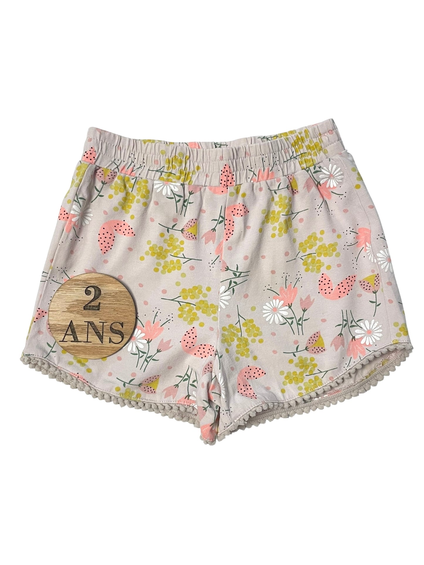 Short coton fleuri, TAO