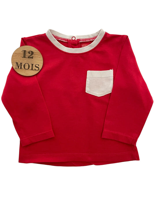 Tee-shirt rouge,Tissaïa