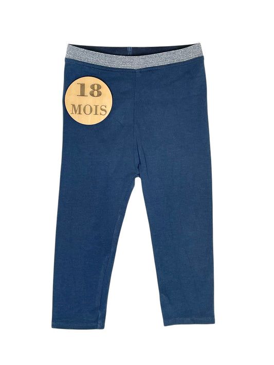 Legging bleu, Vertbaudet