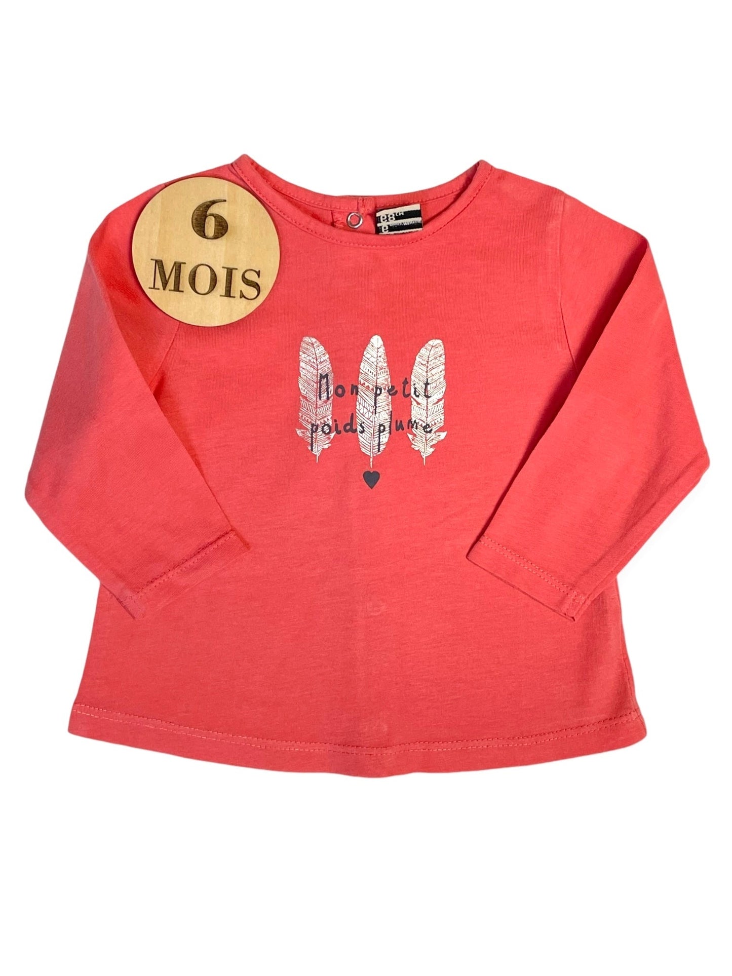Box 6 pièces, mi-saison, 6 mois (rose corail)