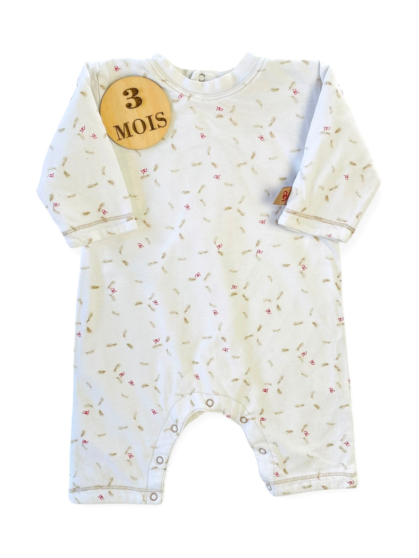 Pyjama coton épais, sans pied, Babygro