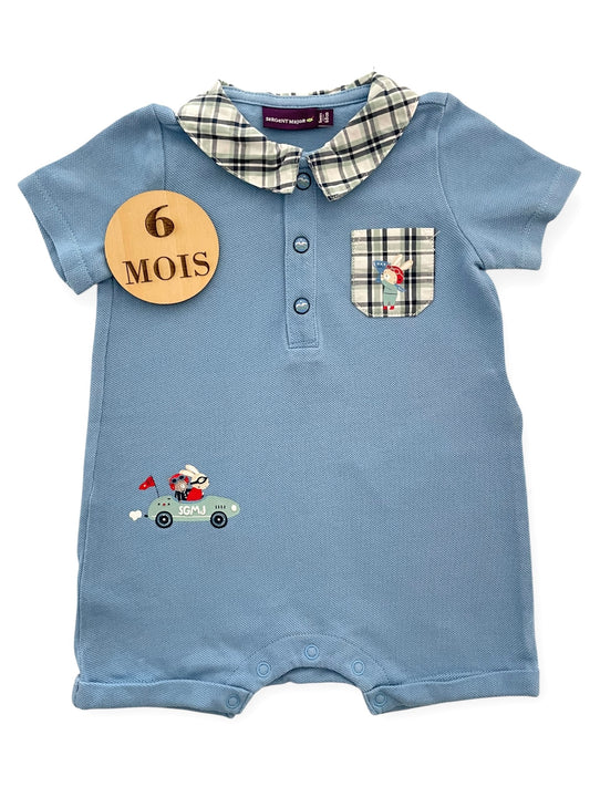 Combishort bleue, Sergent Major